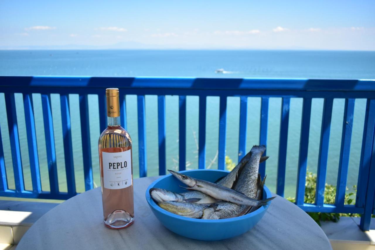 Navy Greece Villa With Swimming Pool & Sea View Макри-Ялос Экстерьер фото