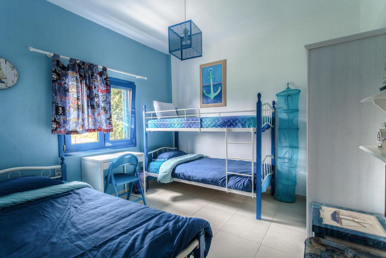 Navy Greece Villa With Swimming Pool & Sea View Макри-Ялос Экстерьер фото