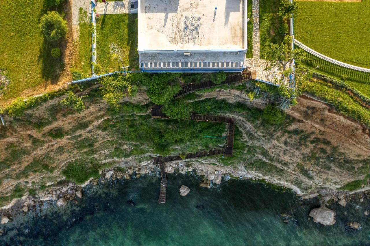 Navy Greece Villa With Swimming Pool & Sea View Макри-Ялос Экстерьер фото